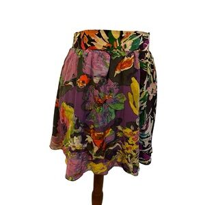 Maeve Silk Black Floral